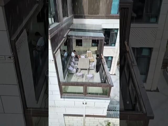 #balconydecor #glasshouse #music #architecture #design #glassfloor #house #balconydesign #glassroom