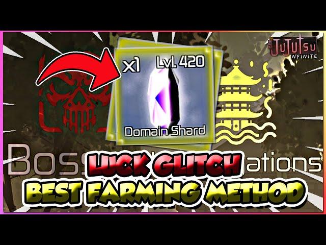 Jujutsu Infinite LUCK GLITCH How To Get Domain Shard Fast + Full Guide! (CODES)