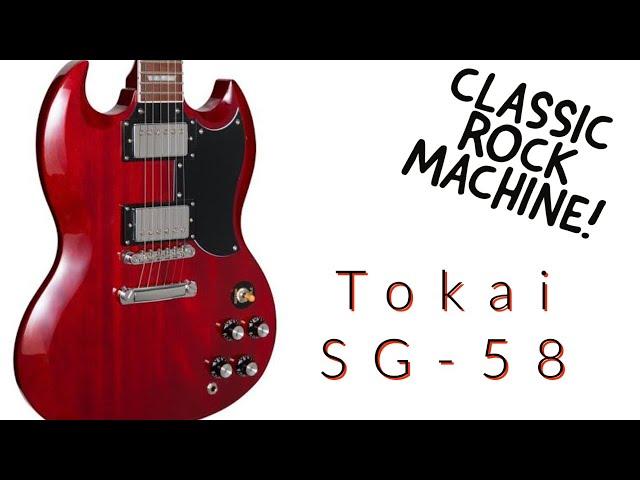 My First Go On A SG | Tokai SG-58