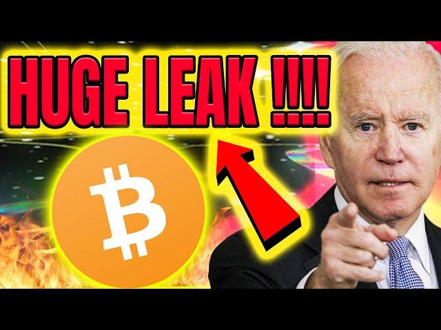 HUGE CRYPTO LEAK !!!  URGENT !!!  CRYPTOCURRENCY NEWS TODAY ! CRYPTO NEWS TODAY  BTC NEWS TODAY