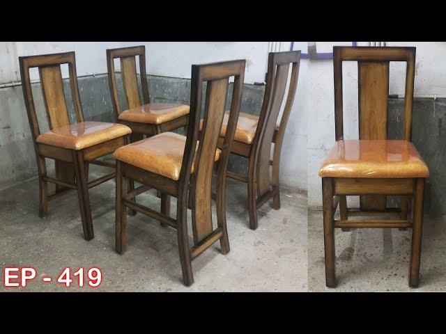 wooden dining chair design | EP.419 | sri maari furniture | mari furniture | maari | dining chair