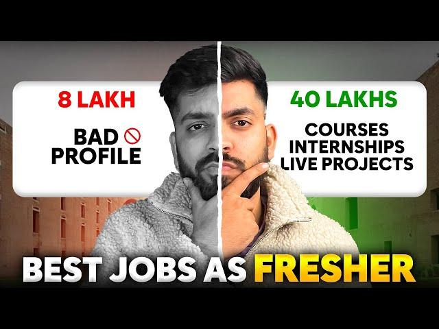 How FRESHERS can get BEST JOBs in MBA | *Wish I knew this before*