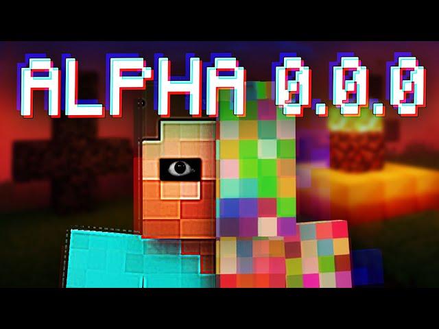 Minecraft Lanetli Kayıp Sürümü Alpha v0.0.0 Sürümü