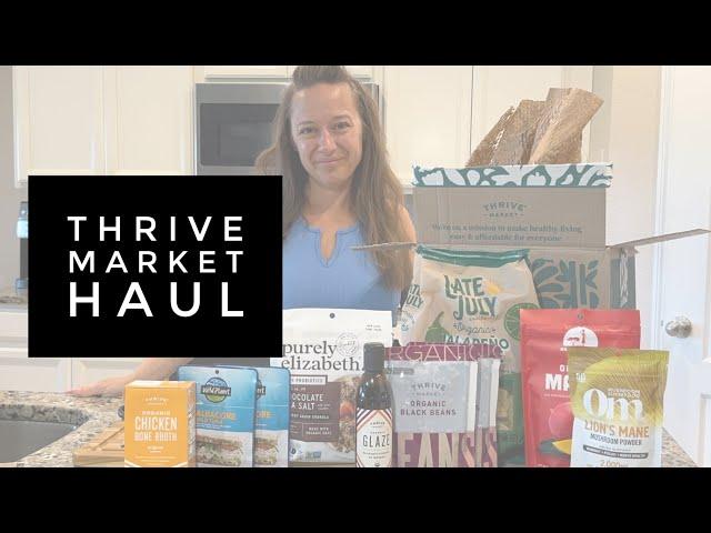 EVERYTHING you need to know about THRIVE MARKET | Unsponsored Review & HAUL