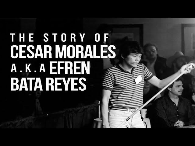 Cesar Morales Pool Player, Efren Reyes History