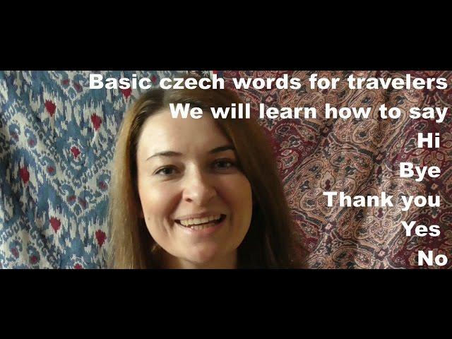 Basic Czech for tourist, part 1, useful, czech, phrases, Prague, language, greetings, in czech,