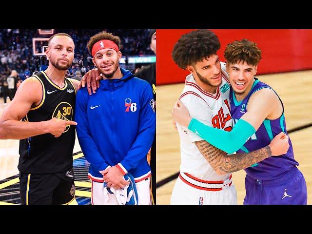 NBA "Real Brothers! " MOMENTS