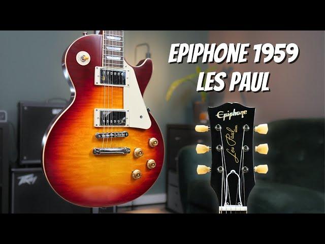 Epiphone 1959 Les Paul Standard Inspired by Gibson Custom - Sound Demo