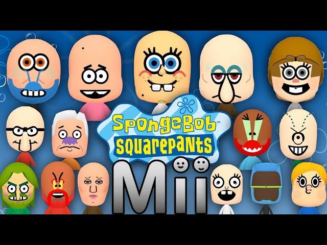 Every Spongebob Mii Ever!