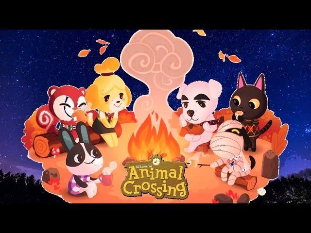 1 Hour of Relaxing Nighttime Animal Crossing Music + Night Ambience Sounds