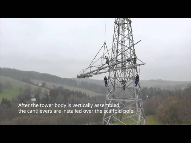 UPVISION - The assembly of power transmission towers