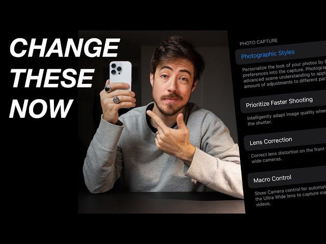 iPhone 14 Pro Camera Settings You Should Change