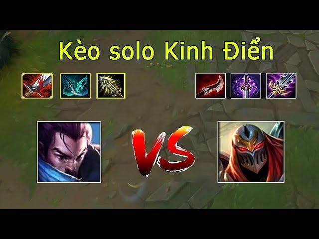 Yasuo vs Zed - Kèo Solo 1vs1 Kinh Điển Nhất Liên Minh Huyền Thoại