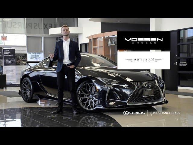 Lexus LC 500 | Vossen Forged Wheels With Artisan Spirits Body Modification at Performance Lexus