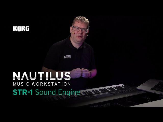 Korg Nautilus – STR-1 plucked string sound engine