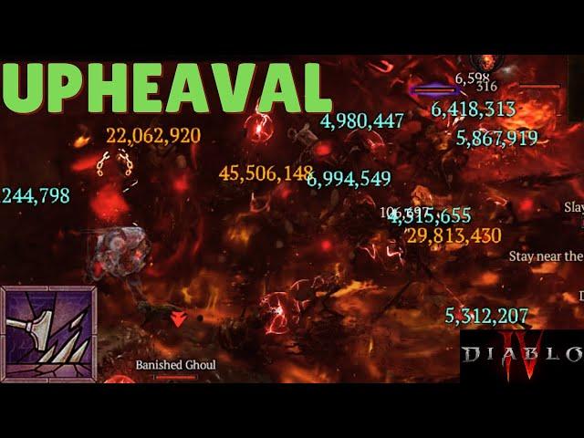 Diablo 4 - Season 5 Upheaval Hellhammer Barbarian Build & Infernal Horde Tier 6