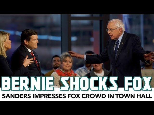 Shock: Bernie Impresses Fox News Crowd In Town Hall