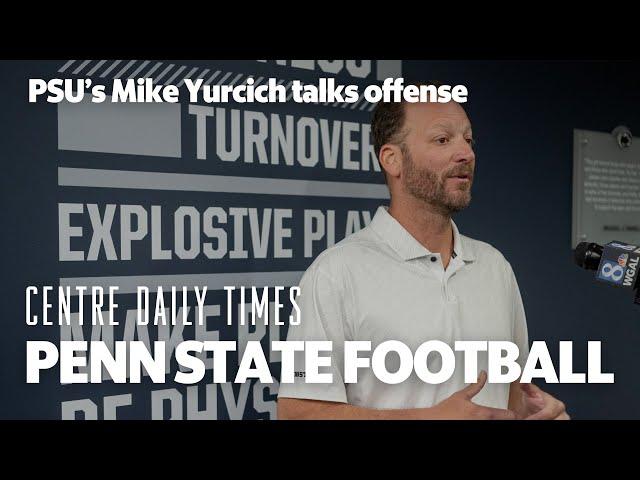 PSU OC Mike Yurcich says 'offense needs to be unpredictable'