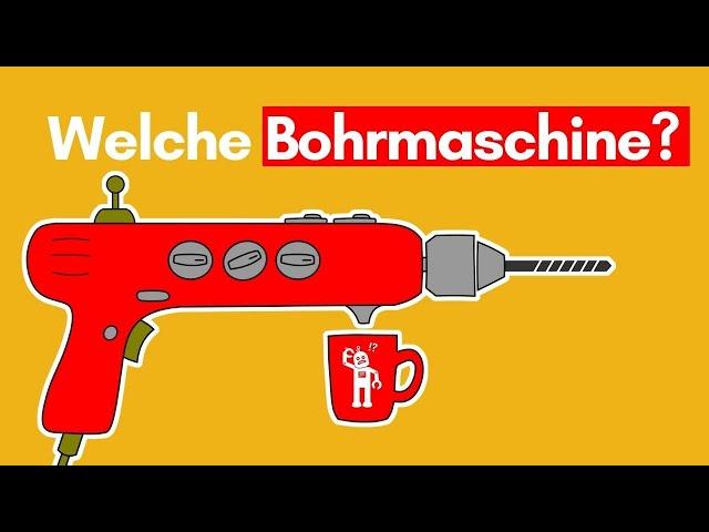 Welche Bohrmaschine? Eine Übersicht - einfach erklärt!