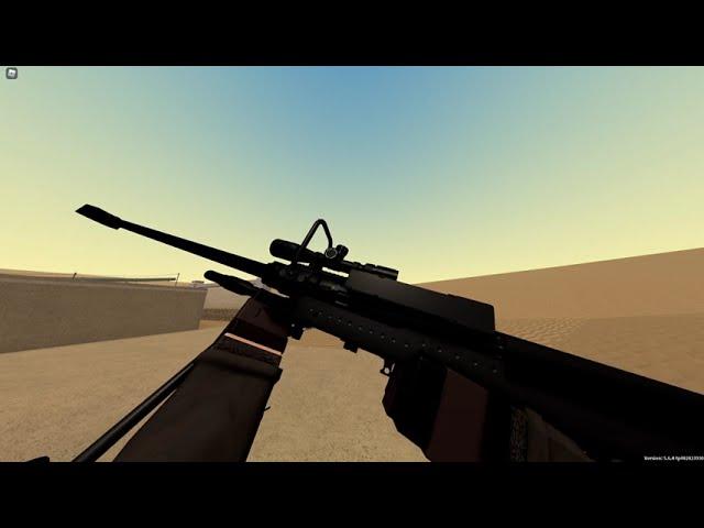 Phantom Forces NTW-20 sound , broken reload animation , inspect animation