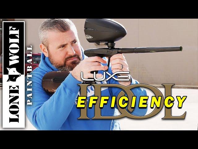 Luxe Idol Efficiency Test | How many pods? | Lone Wolf Paintball