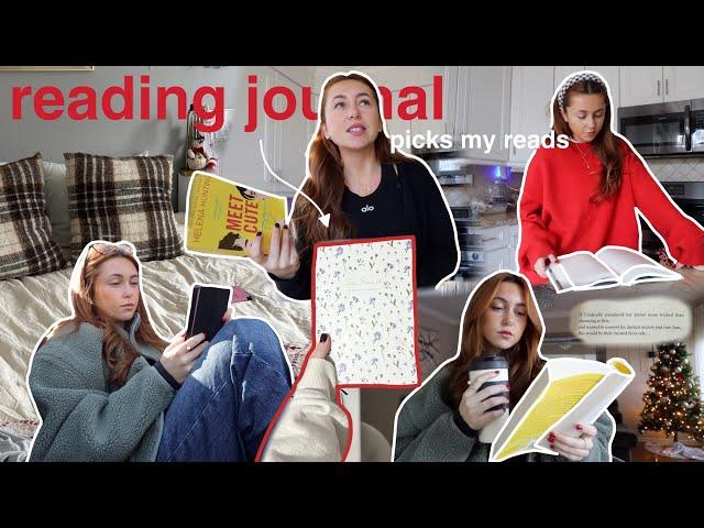 my reading journal picks my reads ⭐️ | bookmas day 2