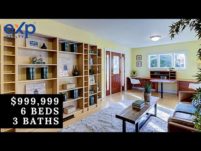 $999,999 House Tour | 3,735 SF | 6 Bedrooms | 3 Bath | Portland, Oregon