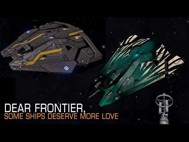 Elite: Dangerous. Dear Frontier, some ships deserve more love