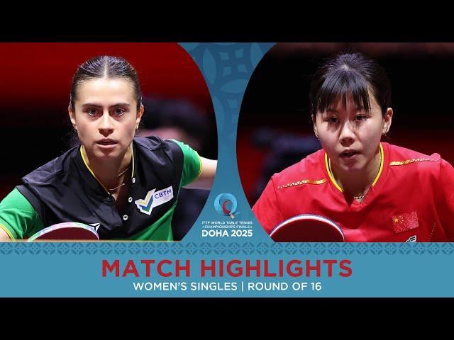 Bruna Takahashi vs Chen Xingtong | Match Highlights | #ITTFWorlds2025