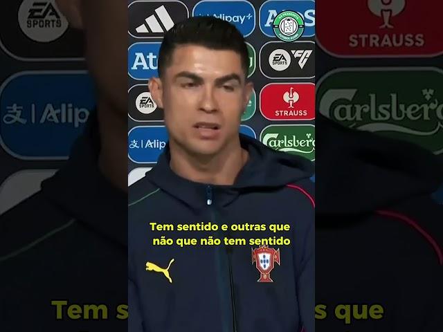 CRISTIANO RONALDO DECLARA QUE NÃO PARTICIPARÁ DA COPA DO MUNDO DE CLUBES! #shorts