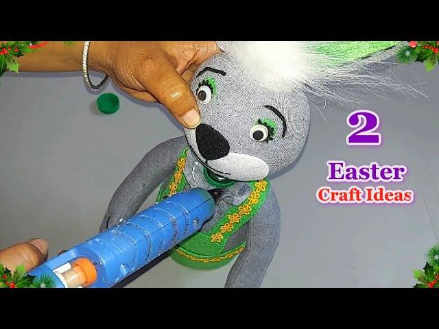 2 Easy Easter decoration ideas from ordinary materials | DIY Easy Easter craft idea 