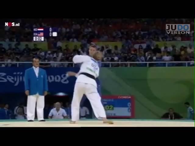 JUDO 2008 Olympics: Ronda Rousey (USA) Edith Bosch (NED)