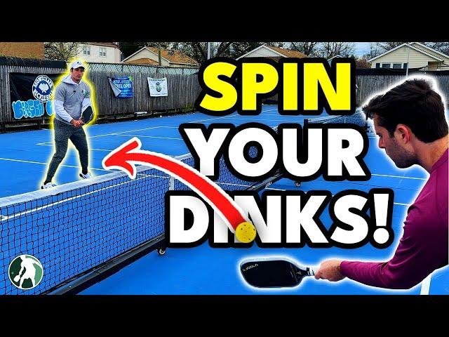 The 3 Ways to SPIN Your Dinks | Pickleball Secrets