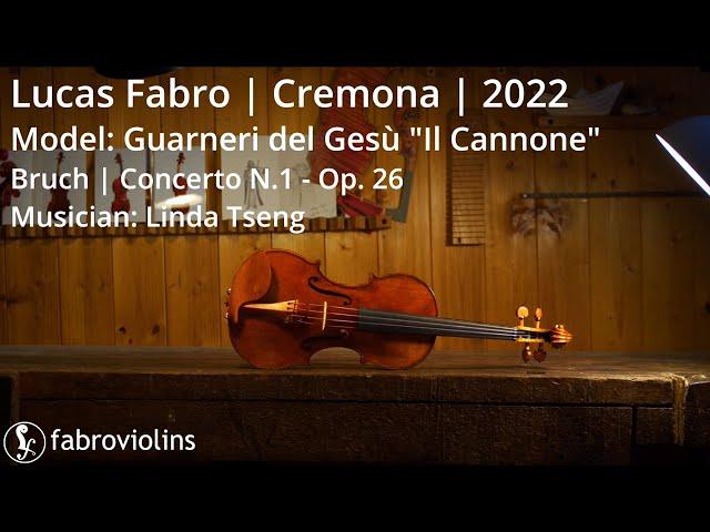 2022 Violin | Lucas Fabro - Cremona | Bruch Concerto N.1 Op.26 | Guarneri model