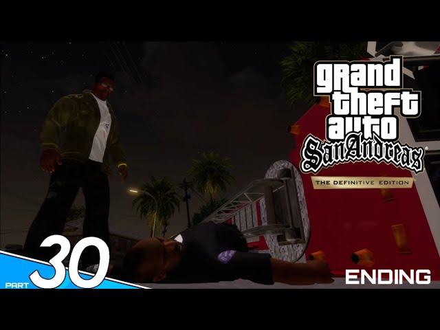 GTA San Andreas The Definitive Edition PC Walkthrough Gameplay Part 30 Ending