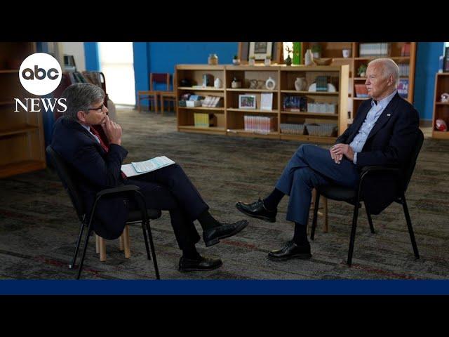 Biden says debate performance was 'bad episode' l ABC News exclusive