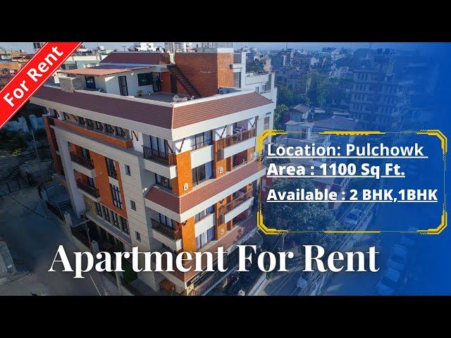 NEWLY BUILT FULLY FURNISHED APARTMENT FOR RENT AT PULCHOWK LALITPUR||NRES TOUR 050||