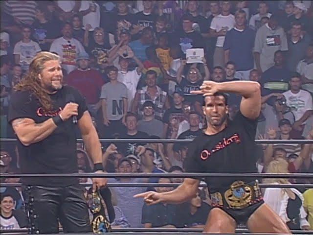 The Outsiders say Birmingham, Alabama is NWO Country! 1997 (WCW)