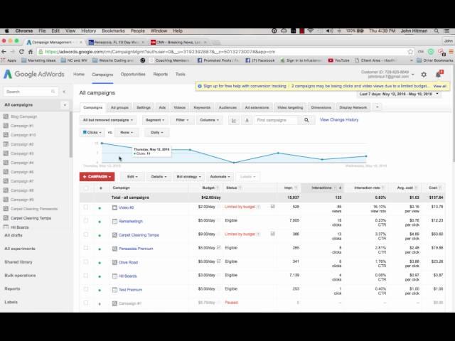 Set up a Remarketing Campaign on Google Adwords