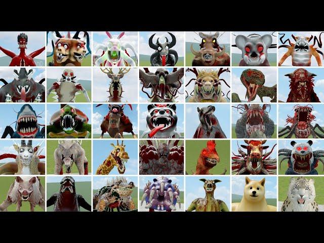 EVOLUTION OF NEW ALL ZOOCHOSIS MUTANT ANIMALS In Garry's Mod!