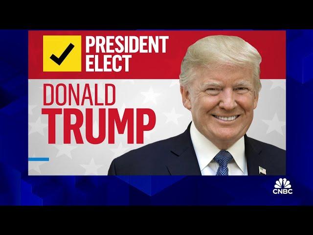 Donald Trump wins 2024 presidential election