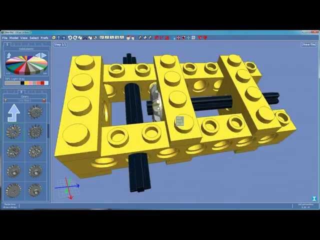 LDCad animation tutorial part 1: A simple model