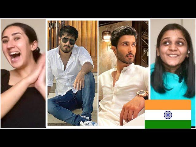 Indian Reaction on Feroze Khan Tik Tok Videos