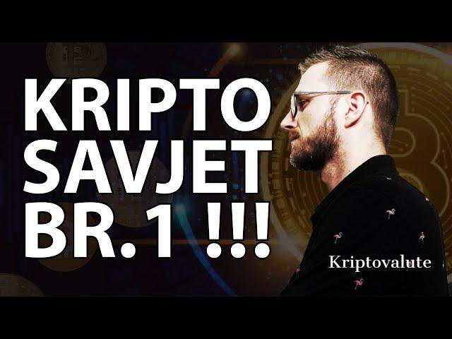 NAJVAŽNIJI KRIPTO SAVJET U 32 SEKUNDE prije nego krene ulaganje u kriptovalute