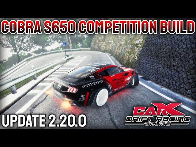 Competition Cobra S650 Ultimate Drift Setup | CarX Drift Racing Online Update 2.20.0