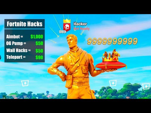 I Exposed $1,000 Fortnite Hackers!