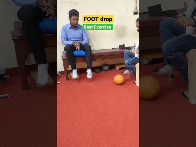  Foot Drop Exercise  #shorts #footdrop