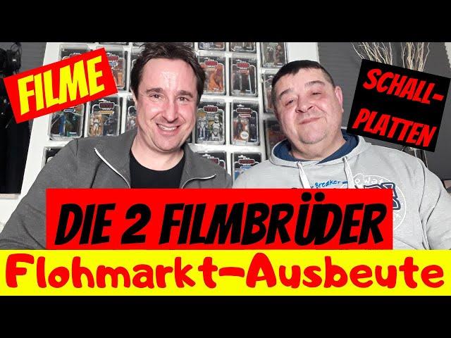 DIE 2 FILMBRÜDER SAMMELN FLÖHE! Filme und Schallplatten vom Flohmarkt! Saschi bricht sein Vorhaben!