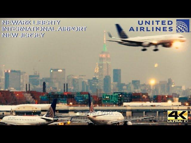 UNITED'S HOME BASE @ NEWARK LIBERTY INTERNATIONAL AIRPORT, USA