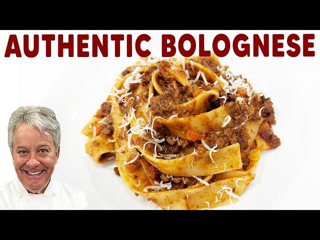 TRADITIONAL Bolognese From Italy! | Chef Jean-Pierre